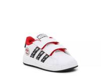 Grand Court Spider-Man Sneaker - Kids' White/Red view
