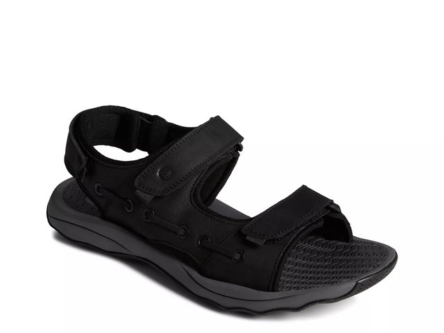 Sperry Rivington Full‎ Grain Leather Mens Adjustable Sandals Sz 15 M NEW Sperry Rivington Full Grain Leather Mens Adjustable Sandals  main image 2