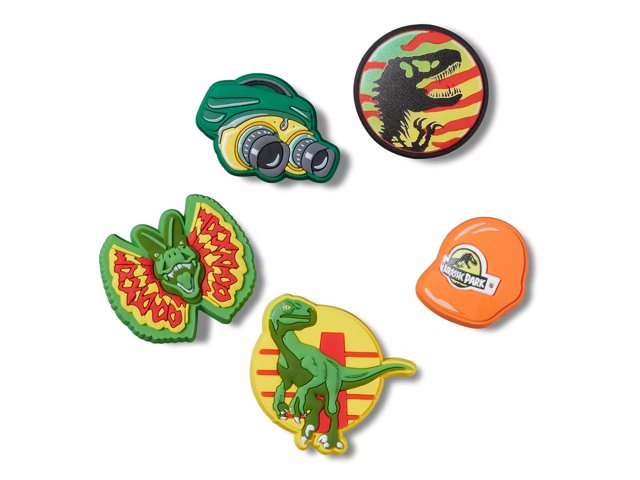 Jurassic Park Jibbitz Set - 5 Pack