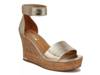 Clemens Cork Wedge Sandal Yellow view