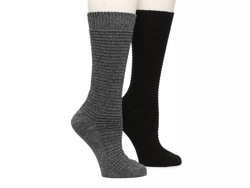 Waffle Men's Crew Socks - 2 Pack