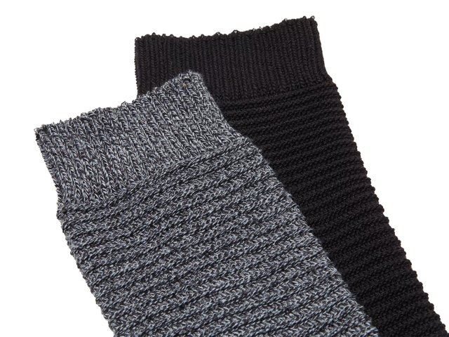 Waffle Men's Crew Socks - 2 Pack