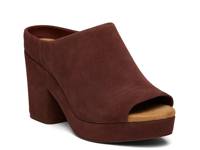 Florence Platform Sandal Dark Brown view