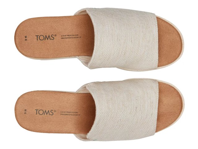 TOMS Diana Wedge Sandal - Free Shipping | DSW