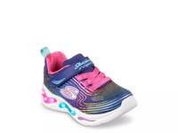 Wavy Beams Slip-On Light-Up Sneaker - Kids' Navy view