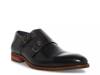 Teon Monk Strap Slip-On Black Leather view