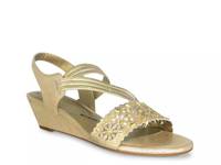 Gatrina Wedge Sandal Yellow view