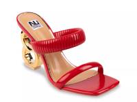 Raddle Sandal Red/Gold view