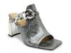 Ryder Sandal Silver Snake Embossed view