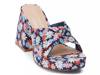 Esme Platform Sandal Navy/Multicolor Floral Print view