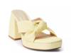 Esme Platform Sandal Yellow view