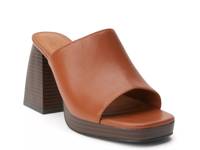 Kate Platform Sandal Saddle Brown view