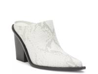 Deena Mule White Snake Print view