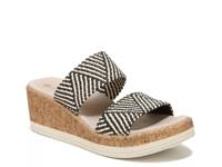 Resort Wedge Sandal Black view