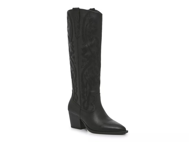 Sila Wide Calf Western Boot