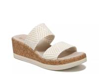 Resort Wedge Sandal White view