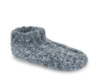 Cable Knit Women's Slipper Socks Navy view