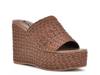 Everie Wedge Sandal Dark Brown view