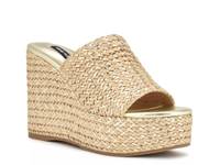 Everie Wedge Sandal Gold Metallic view