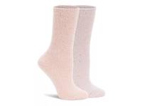 Feather Fleck Women's Crew Socks - 2 Pack Pink/Lilac view