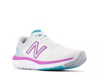 680 v7 Running Shoe - Women's White/Grey/Pink view