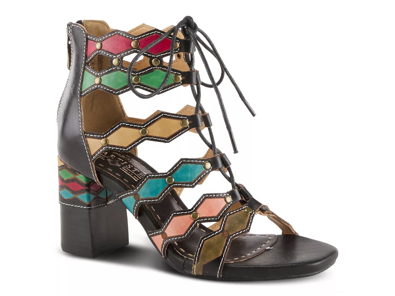 Artdeco Platform Sandal