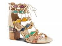 Artdeco Platform Sandal Beige Multicolor view