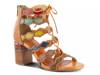 Artdeco Platform Sandal Camel Multicolor view