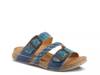 Astra Platform Sandal Blue view