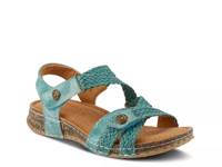 Atira Platform Sandal Teal view