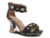 Jewell Platform Sandal Black Multicolor view