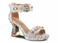 Jewell Platform Sandal Ice Silver Multicolor view