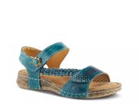 Popular Platform Sandal Blue view