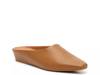 Norma Wedge Mule Dark Tan view