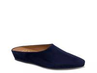 Norma Wedge Mule Navy view