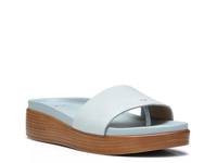 Fiji Wedge Sandal Blue view