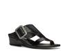Vine Wedge Sandal Black view
