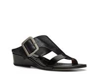 Vine Wedge Sandal Black view