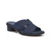 Tania Sandal Navy Fabric view