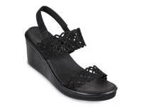 Rumble On Sassy Dayz Wedge Sandal Black view