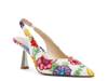 Clark Pump Multicolor Floral Print view
