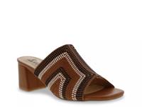 Faint Sandal Dark Tan/Black Woven view