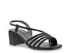 Fling Sandal Black Croc Print view