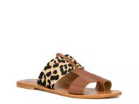 Epona Sandal Light Brown Leopard Print view