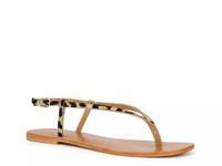 Diana Sandal Light Brown Leopard Print view