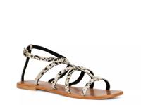 Syrene Sandal Off White Spot Print view