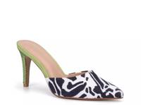 Piper Mule Black/White Zebra Print view