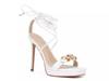 Cassava Platform Sandal White view