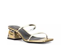 Peace Lily Sandal Gold Metallic view