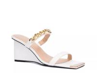 Magnifica Wedge Sandal White view
